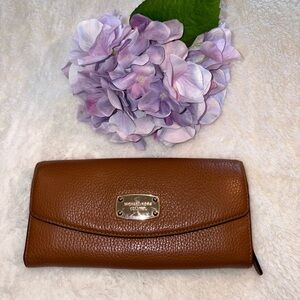 Michael Kors Brown Leather Wallet